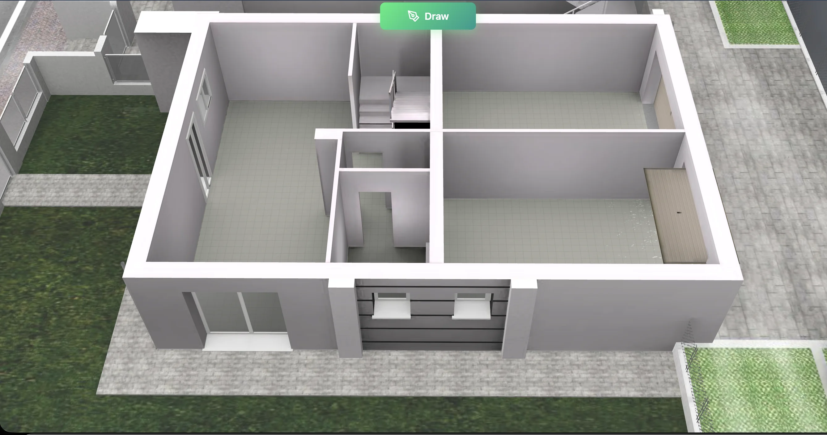 Condominio: scena 3D